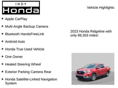 2023 Honda Ridgeline RTL-E