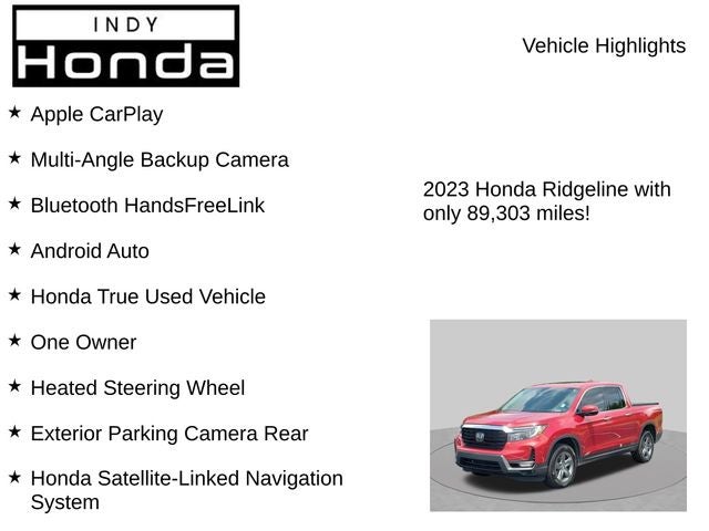 2023 Honda Ridgeline RTL-E