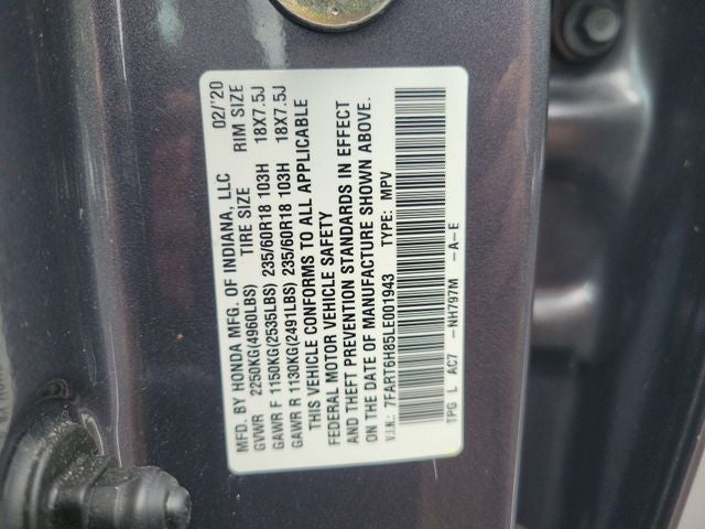 2020 Honda CR-V Hybrid EX-L