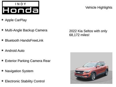 2022 Kia Seltos S