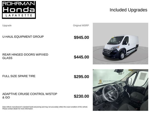 2025 RAM ProMaster 2500 Base