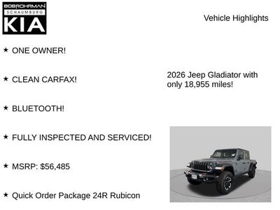 2026 Jeep Gladiator Rubicon