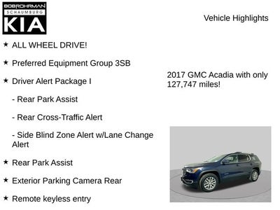 2017 GMC Acadia SLE-2