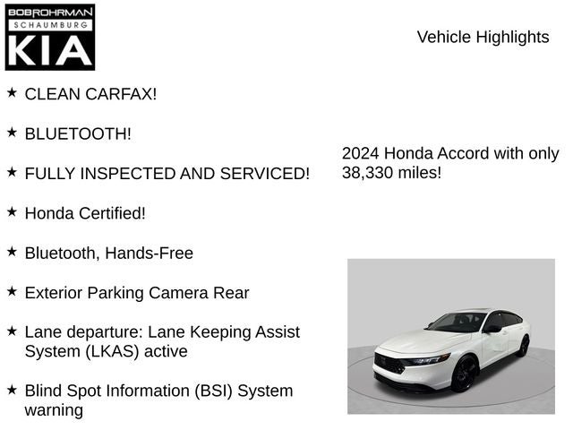 2024 Honda Accord Hybrid Sport-L