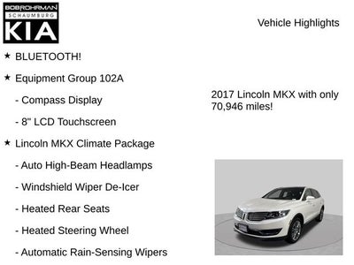 2017 Lincoln MKX Reserve