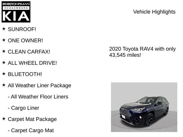 2020 Toyota RAV4 Hybrid XSE