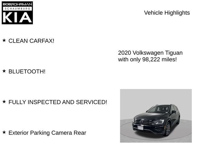 2020 Volkswagen Tiguan 2.0T SE