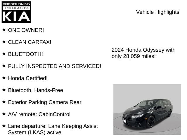 2024 Honda Odyssey Sport