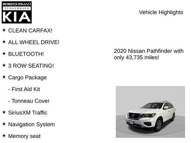 2020 Nissan Pathfinder SL