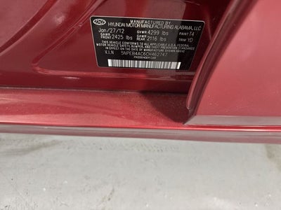 2012 Hyundai Sonata GLS