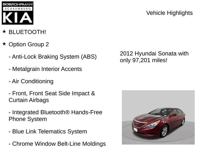 2012 Hyundai Sonata GLS