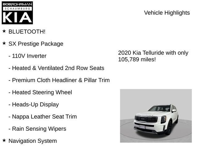2020 Kia Telluride SX