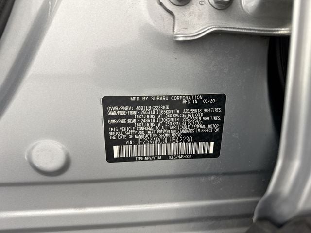 2020 Subaru Forester Sport