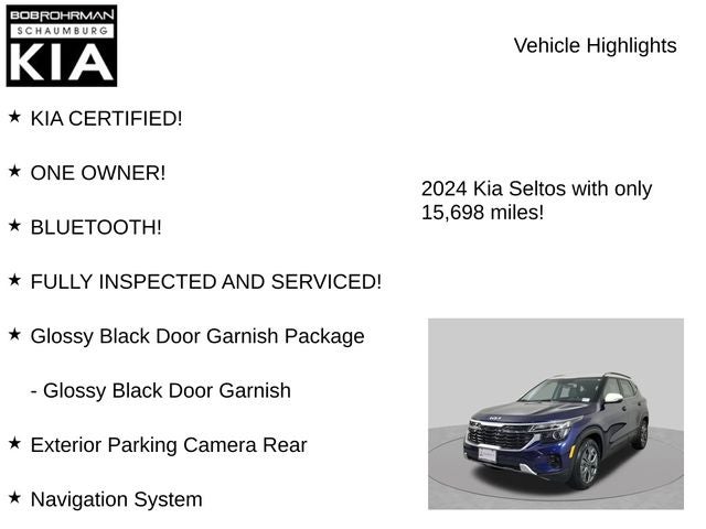 2024 Kia Seltos S