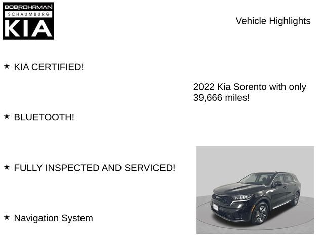 2022 Kia Sorento Hybrid EX
